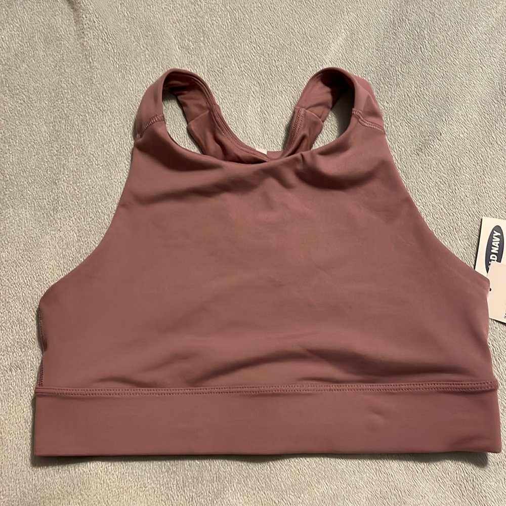 Old Navy medium support sports bra. Cups have been removed.